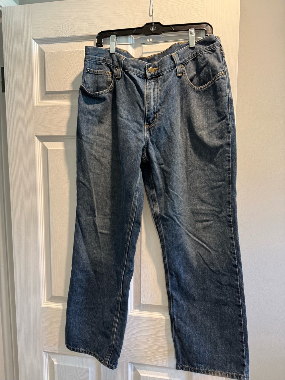 Carhartt Men’s Relaxed Fit Light Blue Jeans